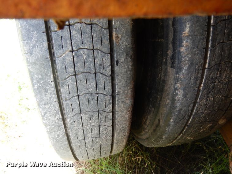 image for item DC2075 1968 Hyster  lowboy equipment trailer