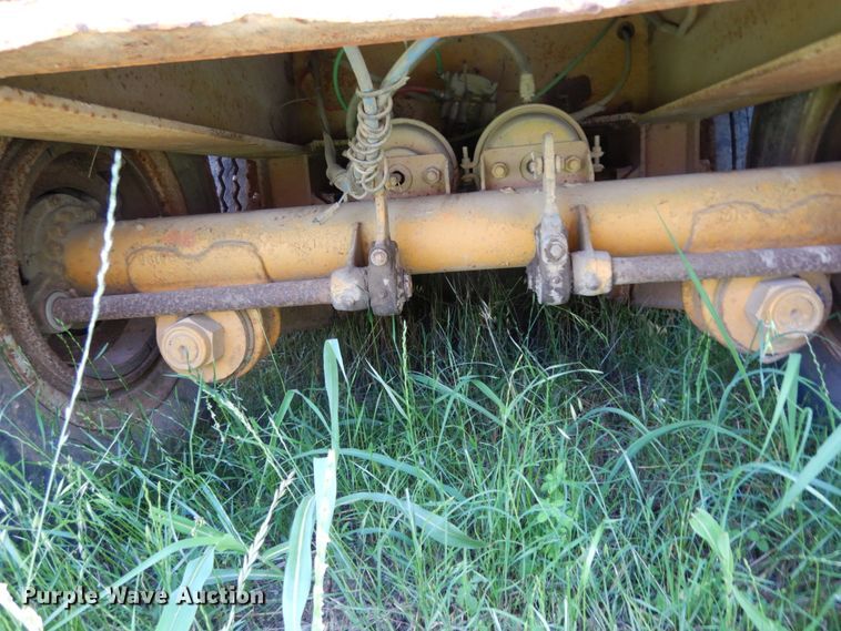 image for item DC2075 1968 Hyster  lowboy equipment trailer