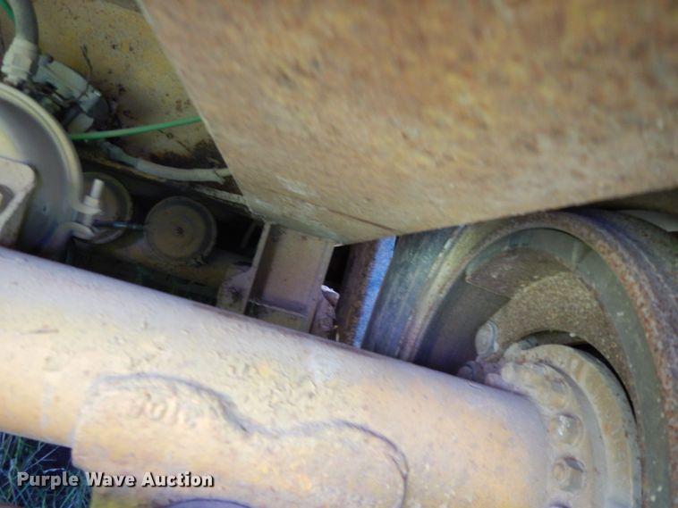 image for item DC2075 1968 Hyster  lowboy equipment trailer