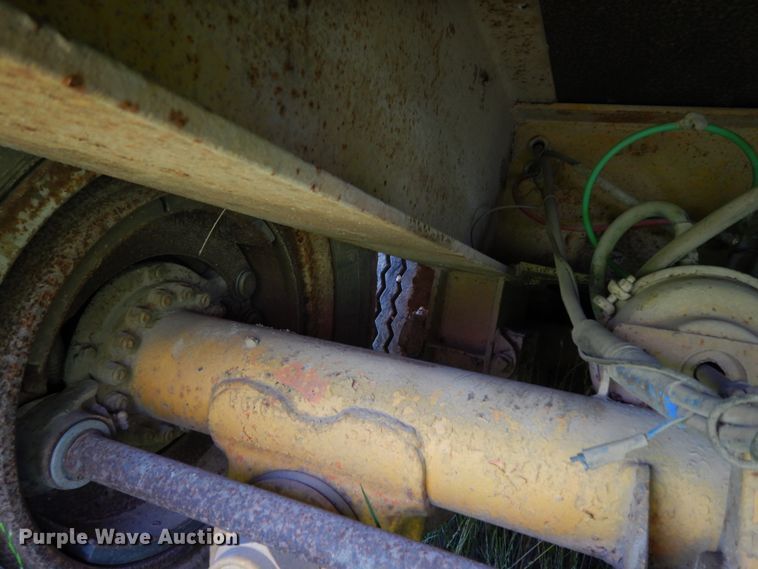 image for item DC2075 1968 Hyster  lowboy equipment trailer