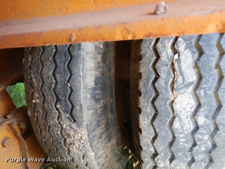 image for item DC2075 1968 Hyster  lowboy equipment trailer