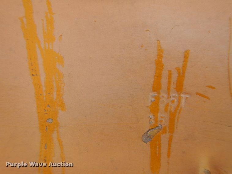 image for item DC2075 1968 Hyster  lowboy equipment trailer