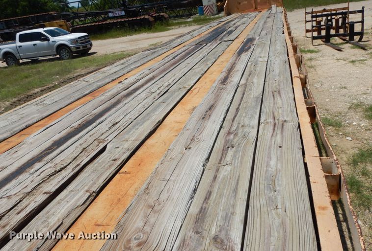 image for item DC2079 1978 Lufkin  flatbed trailer