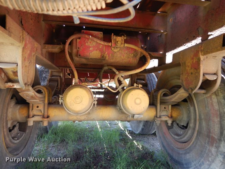 image for item DC2079 1978 Lufkin  flatbed trailer