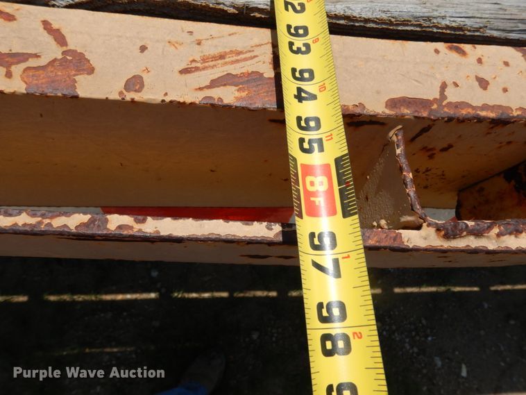 image for item DC2079 1978 Lufkin  flatbed trailer