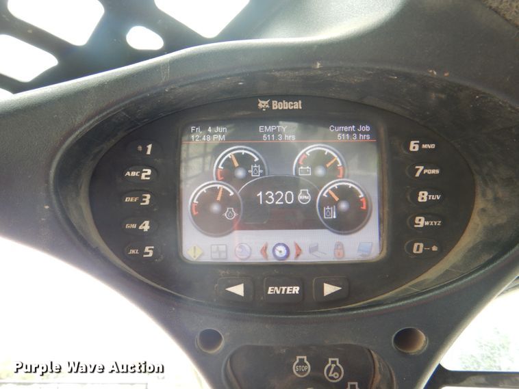 image for item DH7250 2012 Bobcat T650  tracked skid steer loader