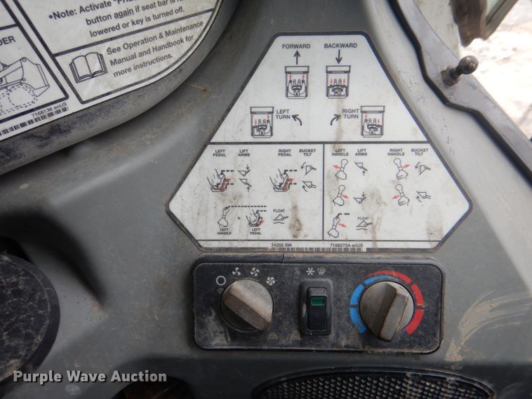 image for item DH7250 2012 Bobcat T650  tracked skid steer loader