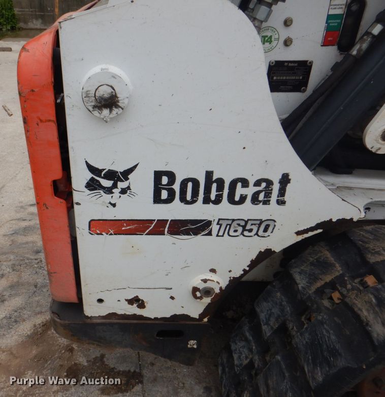 image for item DH7250 2012 Bobcat T650  tracked skid steer loader