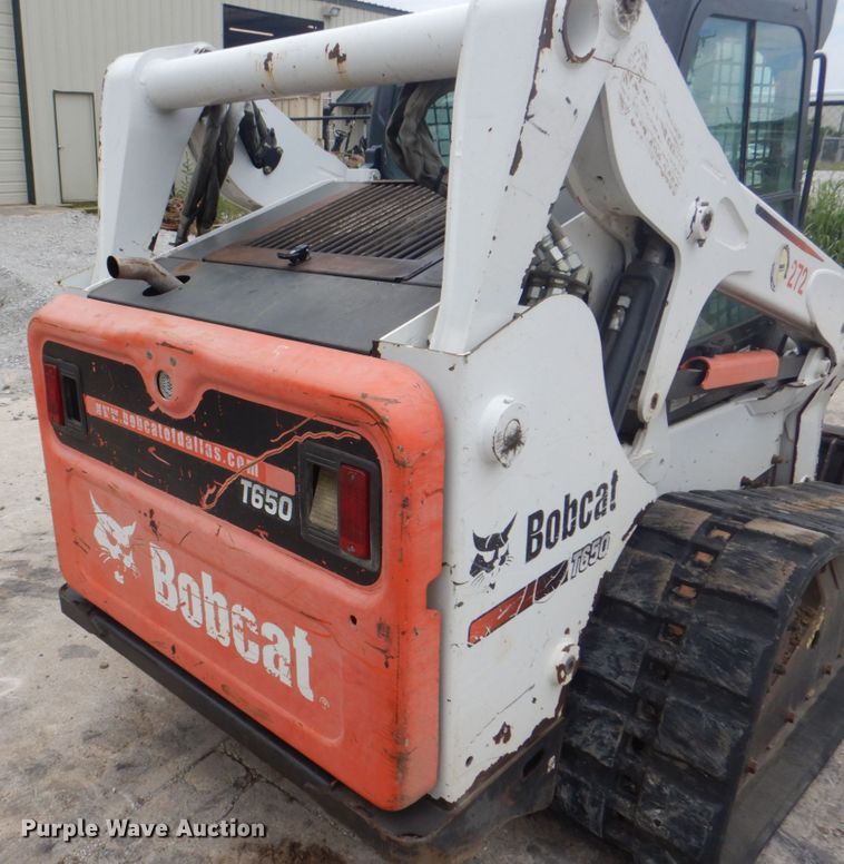image for item DH7250 2012 Bobcat T650  tracked skid steer loader