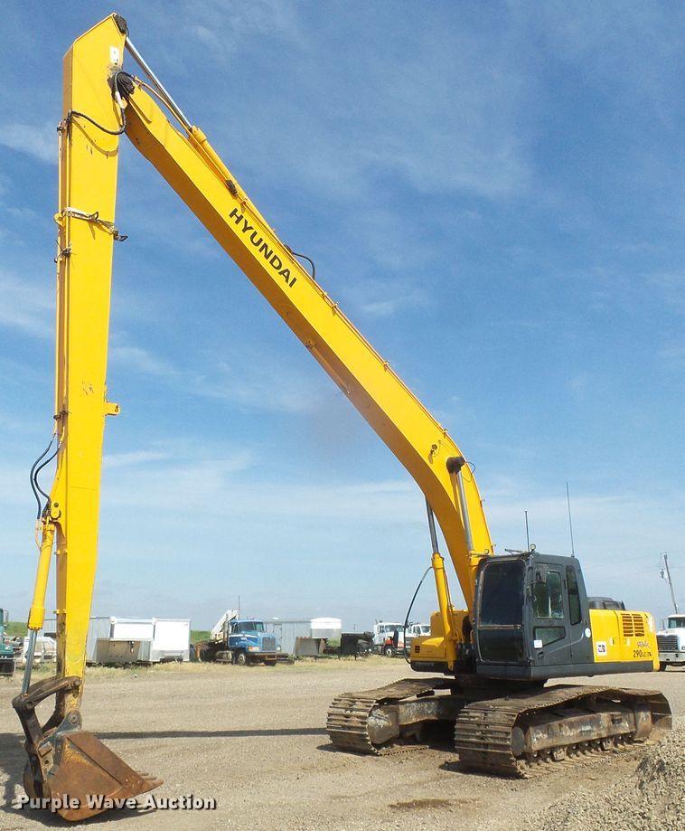 image for item DI5649 2008 Hyundai Robex 290LC-7A  long reach excavator