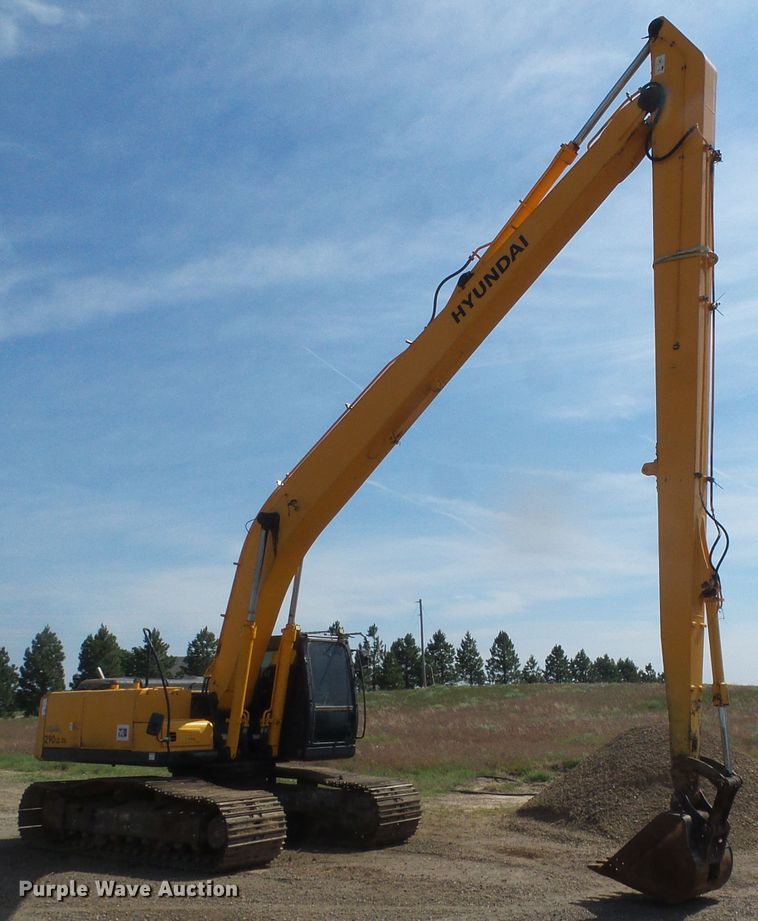 image for item DI5649 2008 Hyundai Robex 290LC-7A  long reach excavator