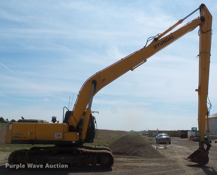 image for item DI5649 2008 Hyundai Robex 290LC-7A  long reach excavator