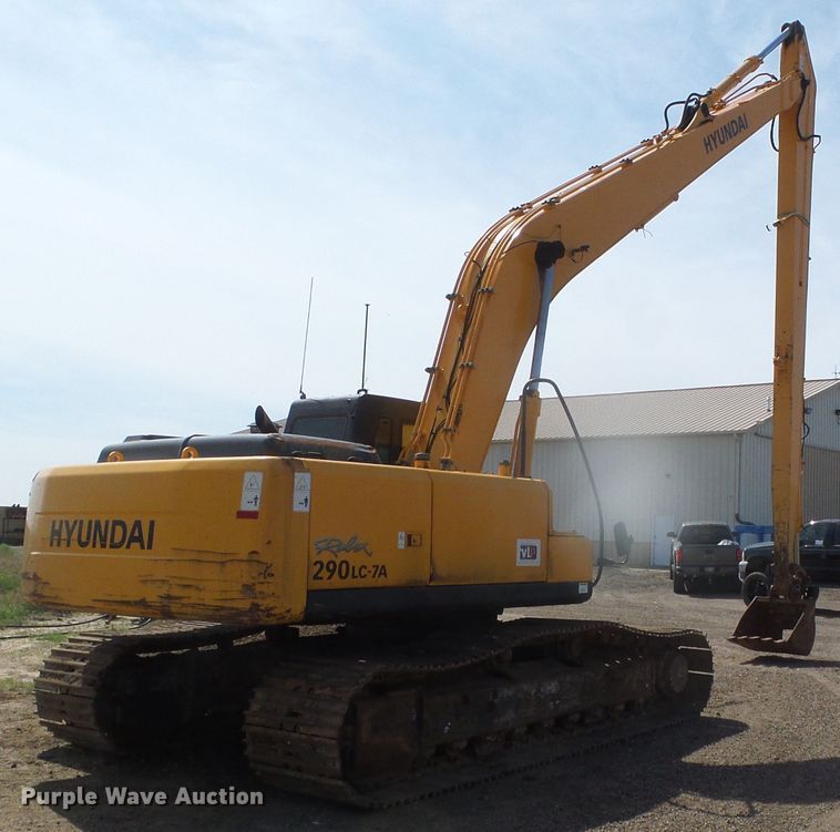 image for item DI5649 2008 Hyundai Robex 290LC-7A  long reach excavator