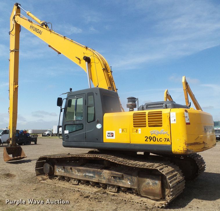 image for item DI5649 2008 Hyundai Robex 290LC-7A  long reach excavator