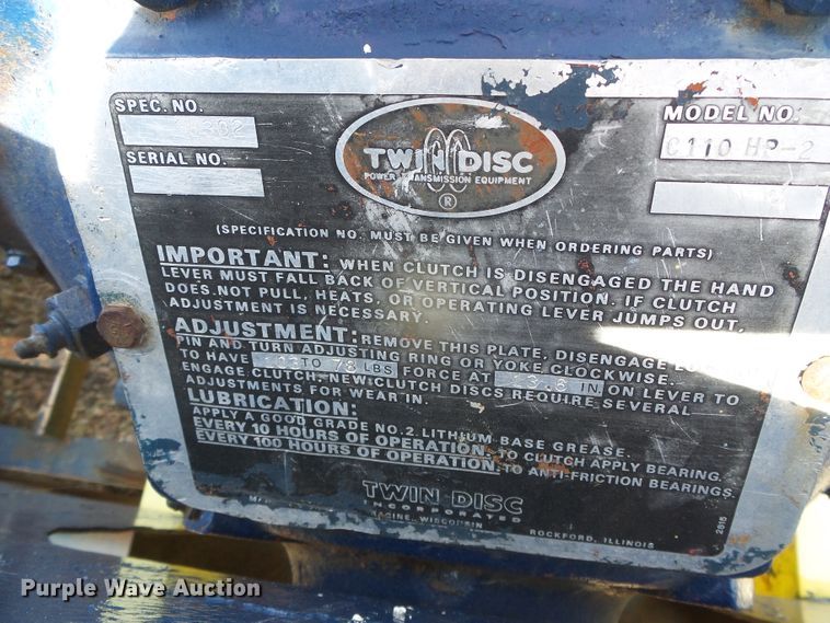 image for item DI5655 Gardner Denver PX172  pump