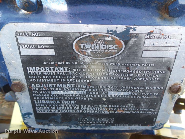 image for item DI5655 Gardner Denver PX172  pump