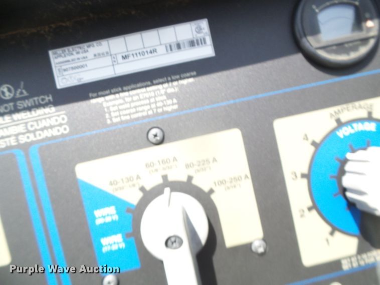 image for item DI5657 (2) Miller Bobcat 250 welders