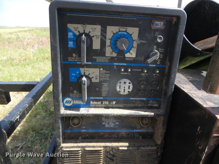 image for item DI5657 (2) Miller Bobcat 250 welders