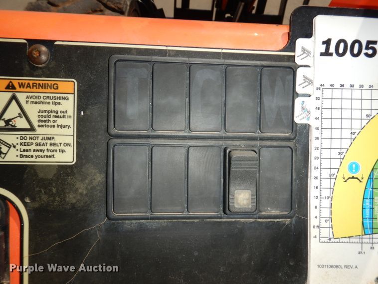 image for item DI6651 2012 JLG Skytrak 10054  telehandler