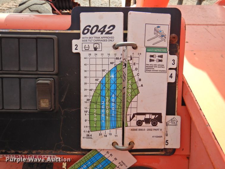 image for item DJ8476 2006 JLG 6042  telehandler