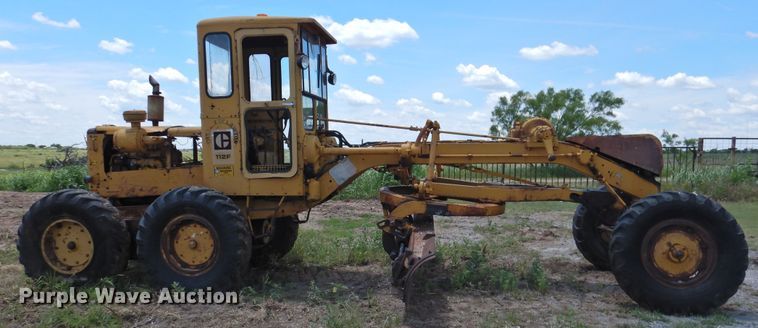 image for item DK2242 1968 Caterpillar 112F  rigid frame motor grader
