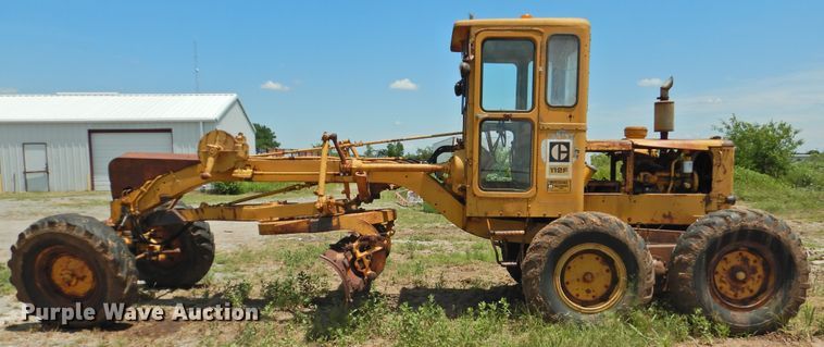 image for item DK2242 1968 Caterpillar 112F  rigid frame motor grader