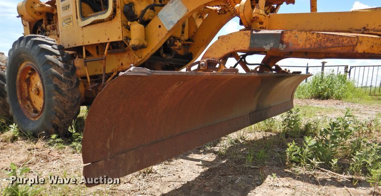 image for item DK2242 1968 Caterpillar 112F  rigid frame motor grader