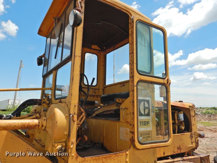 image for item DK2242 1968 Caterpillar 112F  rigid frame motor grader