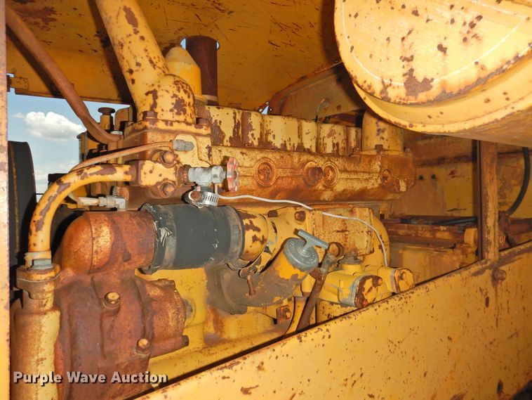 image for item DK2242 1968 Caterpillar 112F  rigid frame motor grader