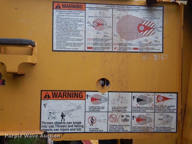 image for item DK5689 2004 Vermeer HG6000  horizontal grinder