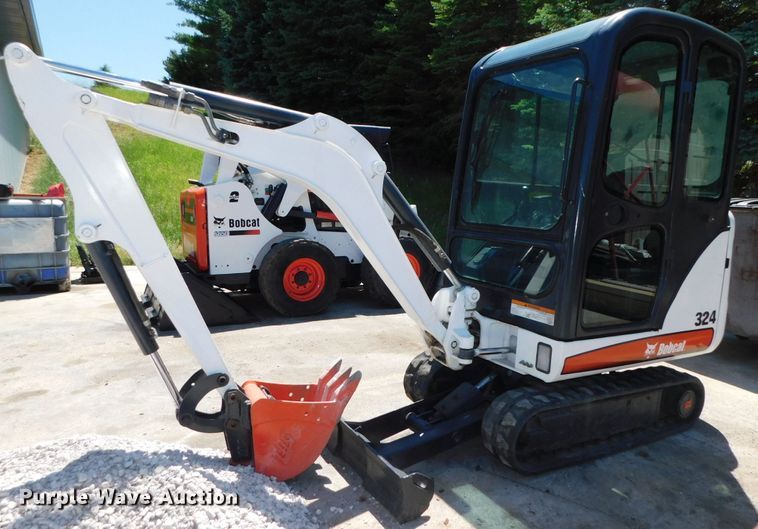 image for item DK8559 2012 Bobcat 324  mini excavator
