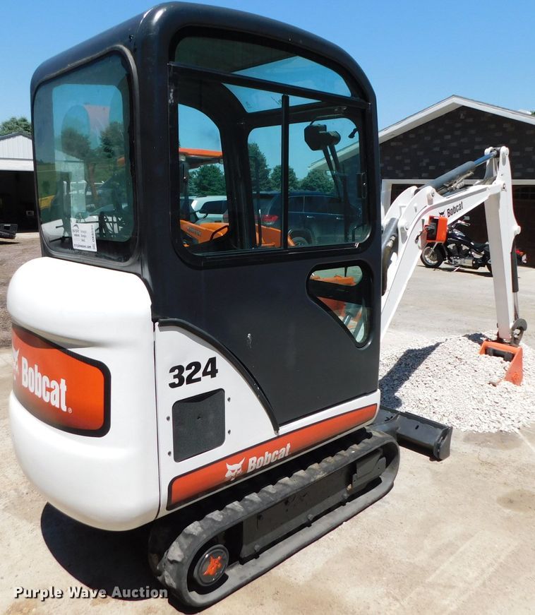image for item DK8559 2012 Bobcat 324  mini excavator