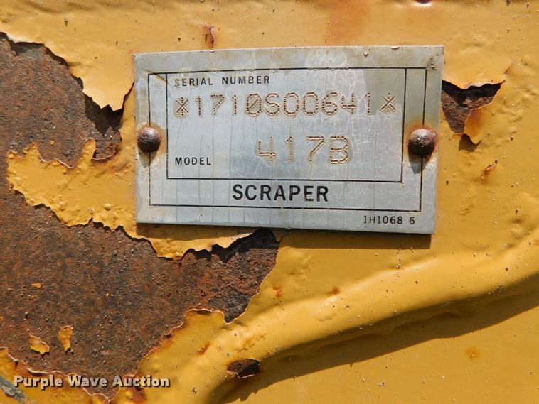 image for item DK8563 2003 Noble 417B  scraper