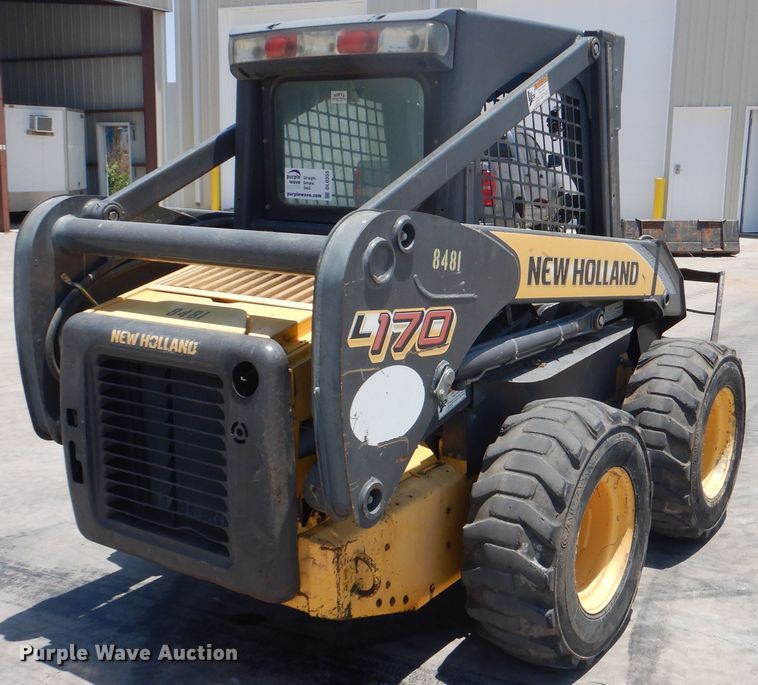 image for item DL0355 2008 New Holland L170  skid steer