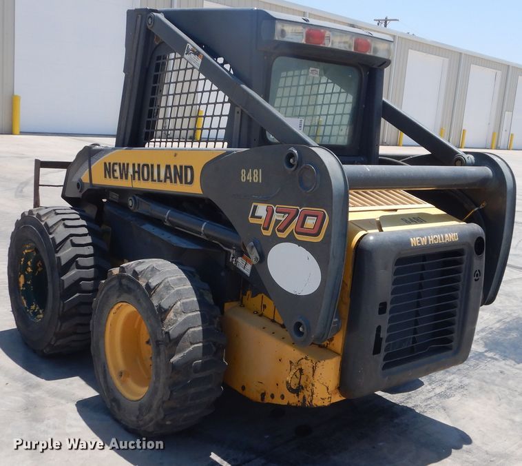 image for item DL0355 2008 New Holland L170  skid steer