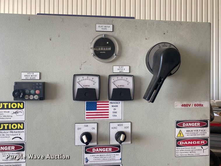 image for item DL0368 RBW Faster Blaster  centrifugal shot blast cleaning system