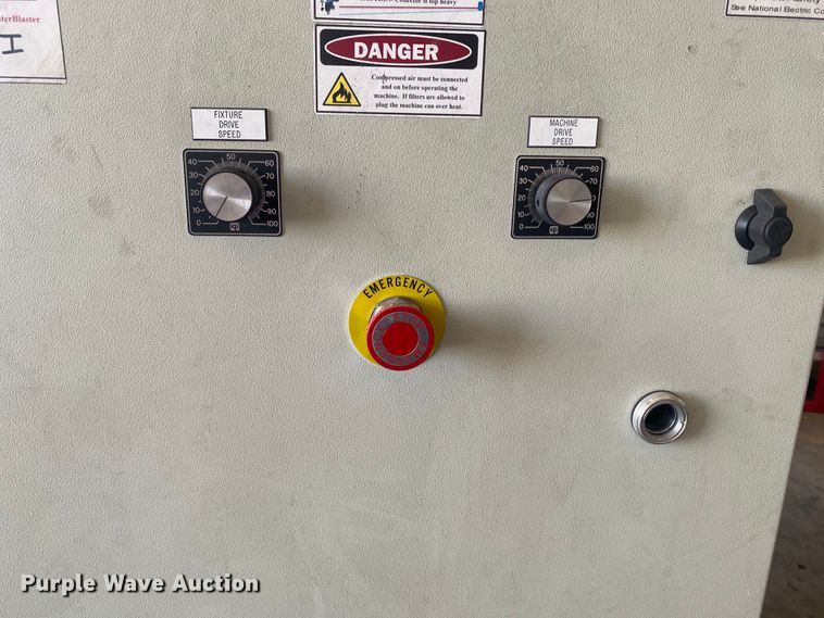 image for item DL0368 RBW Faster Blaster  centrifugal shot blast cleaning system