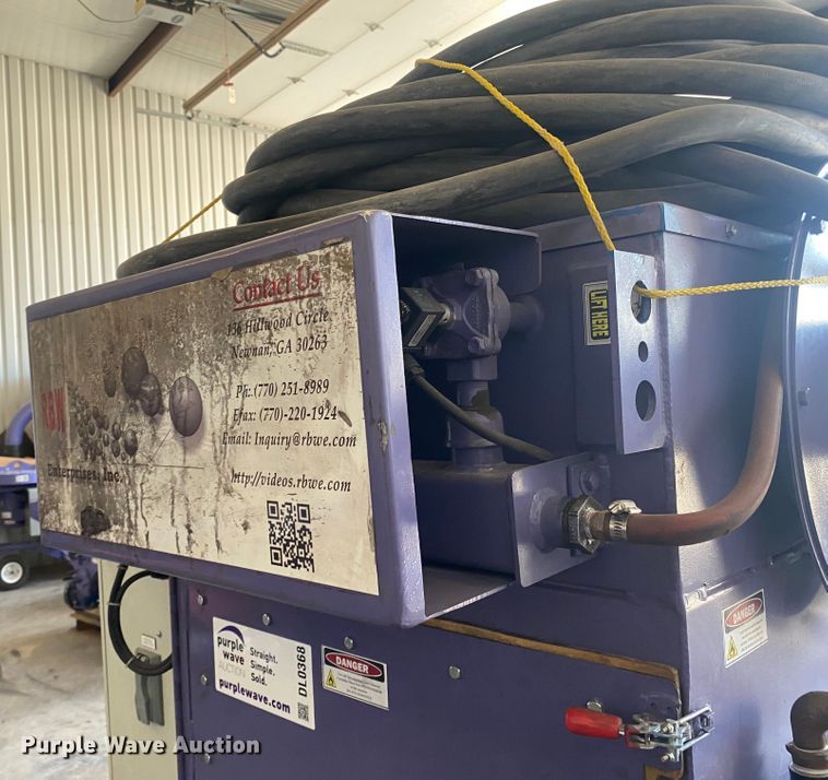 image for item DL0368 RBW Faster Blaster  centrifugal shot blast cleaning system