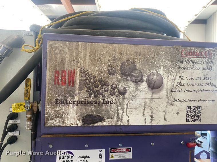 image for item DL0368 RBW Faster Blaster  centrifugal shot blast cleaning system