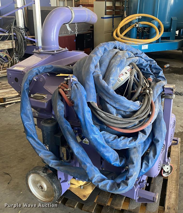 image for item DL0368 RBW Faster Blaster  centrifugal shot blast cleaning system