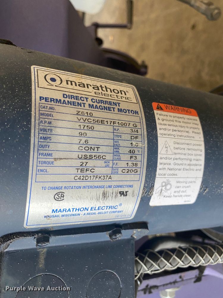 image for item DL0368 RBW Faster Blaster  centrifugal shot blast cleaning system