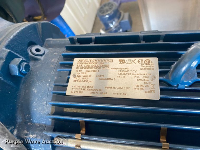 image for item DL0368 RBW Faster Blaster  centrifugal shot blast cleaning system