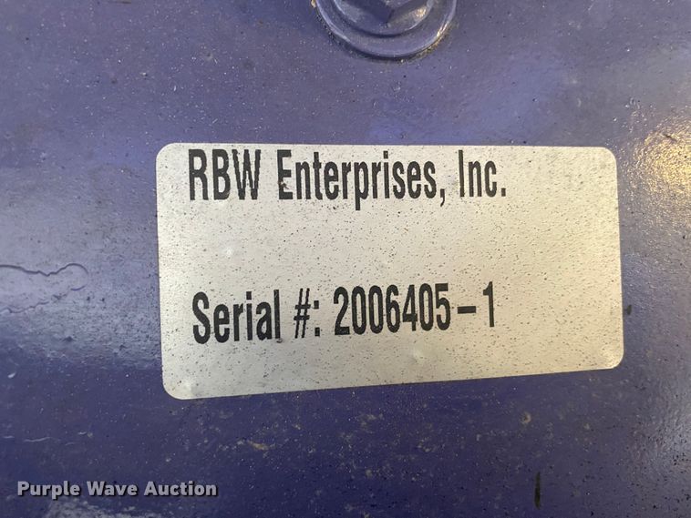 image for item DL0368 RBW Faster Blaster  centrifugal shot blast cleaning system