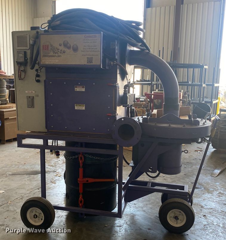 image for item DL0369 RBW Faster Blaster  centrifugal shot blast cleaning system