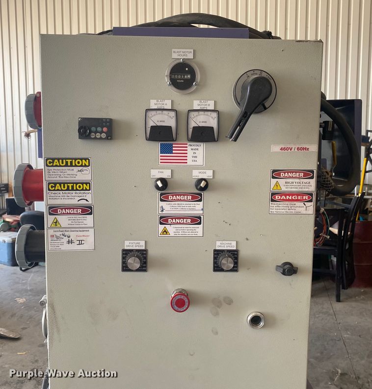 image for item DL0369 RBW Faster Blaster  centrifugal shot blast cleaning system