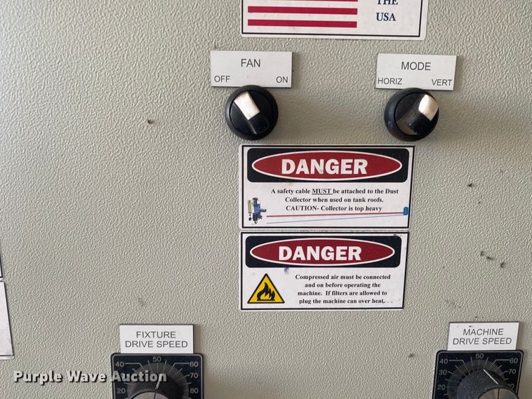 image for item DL0369 RBW Faster Blaster  centrifugal shot blast cleaning system