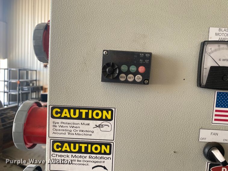 image for item DL0369 RBW Faster Blaster  centrifugal shot blast cleaning system