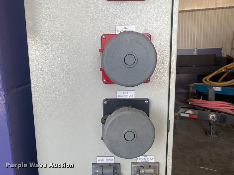 image for item DL0369 RBW Faster Blaster  centrifugal shot blast cleaning system