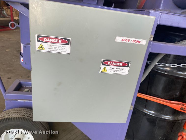 image for item DL0369 RBW Faster Blaster  centrifugal shot blast cleaning system