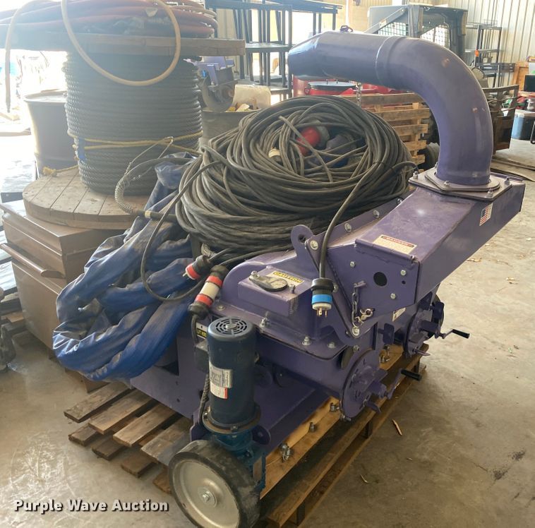 image for item DL0369 RBW Faster Blaster  centrifugal shot blast cleaning system